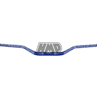 Guiador 28.6 mm fatbar decorado alumínio azul